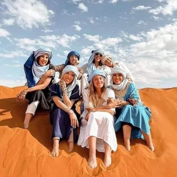 Hotel Ahlam Luxury Camp Merzouga Exteriér fotografie