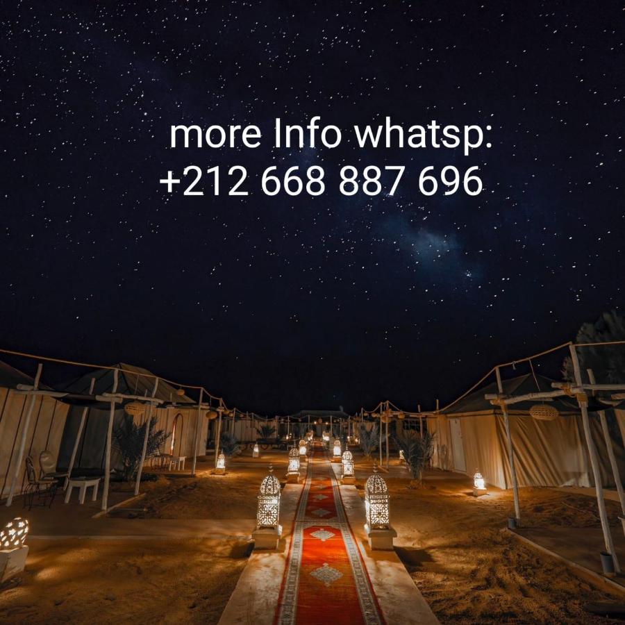 Hotel Ahlam Luxury Camp Merzouga Exteriér fotografie